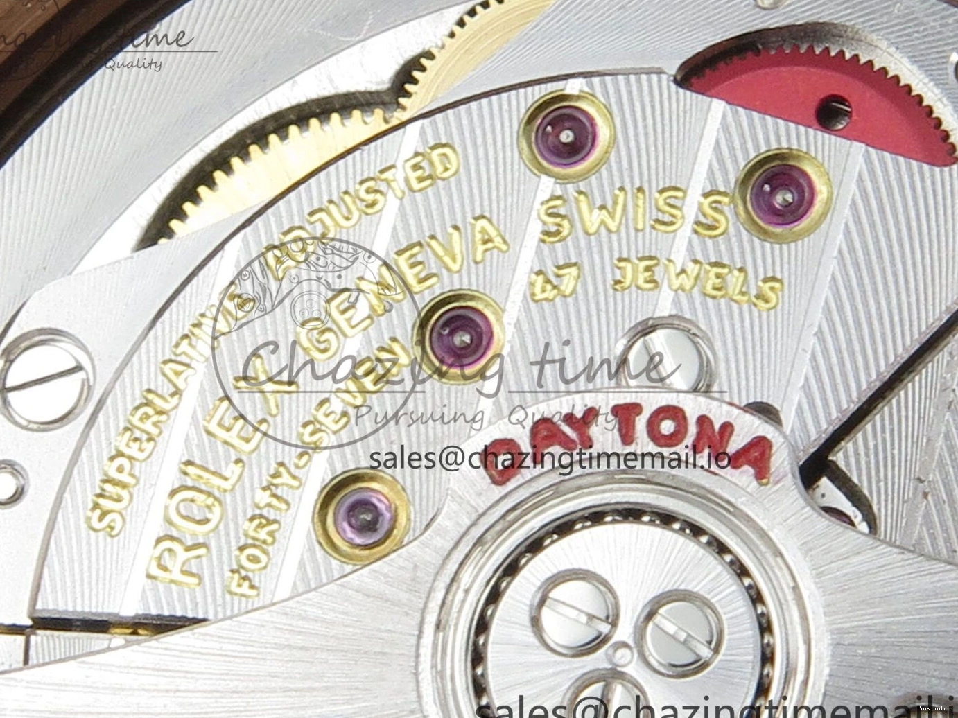 Bracelet Stick Dial 1:1 Black RG APSF Markers RG Best Daytona Edition 904L 126505 RG On SH4131 1229